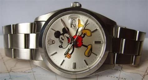 série limitée rolex mickey|rolex mickey mouse james list.